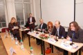 Panelov� diskuze na t�ma politick� situace po volb� prezidenta, Vysok� �kola finan�n� a spr�vn�, Praha, 13.3.2008